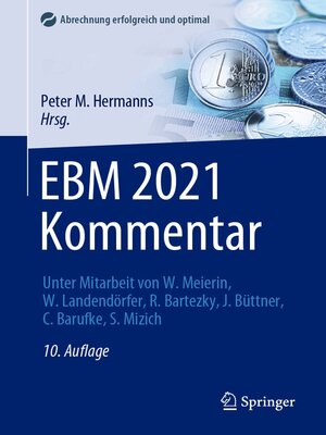 cover image of EBM 2021 Kommentar